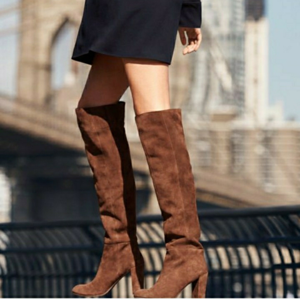 Nine West suede over the knee boots